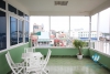 Nice view and bright apartment for rent in Yen Phu, Tay Ho, Ha Noi